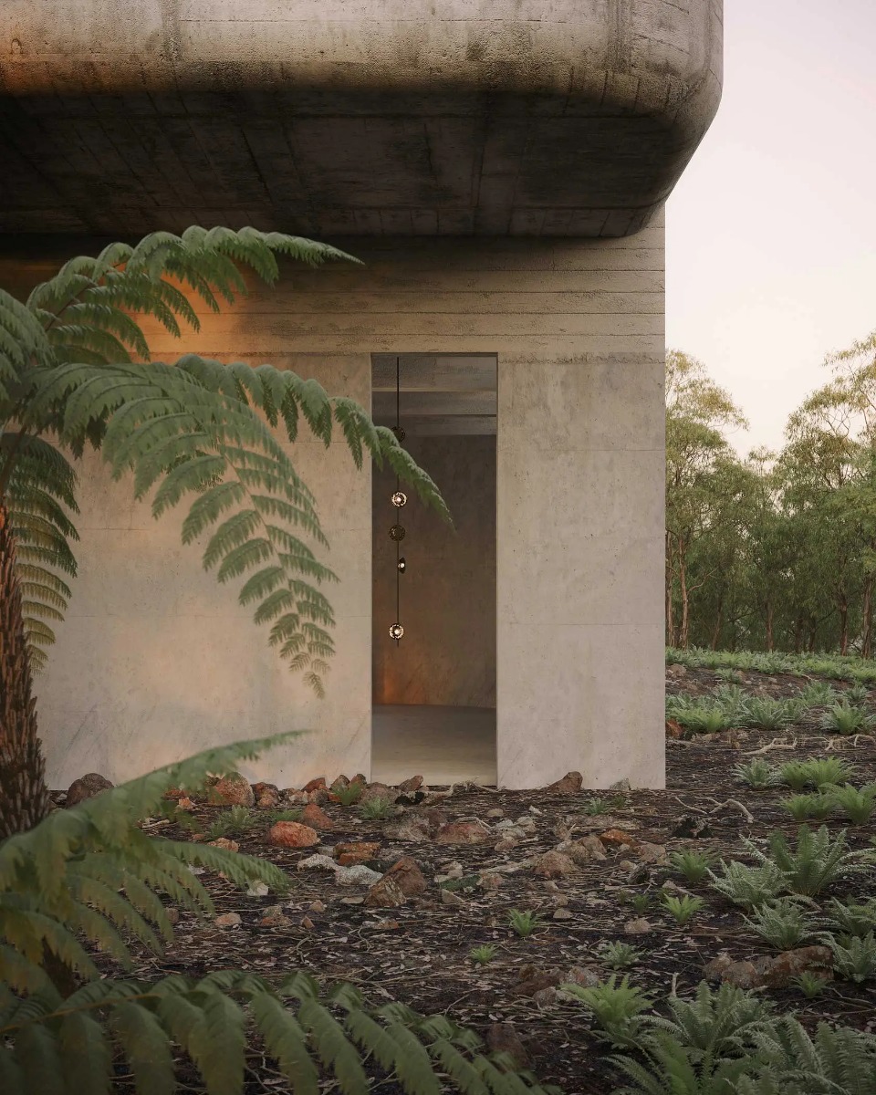 Ross Gardam New Pavilion Digital Space Furniture Lighting Visuals Mr P Studio Yellowtrace 07