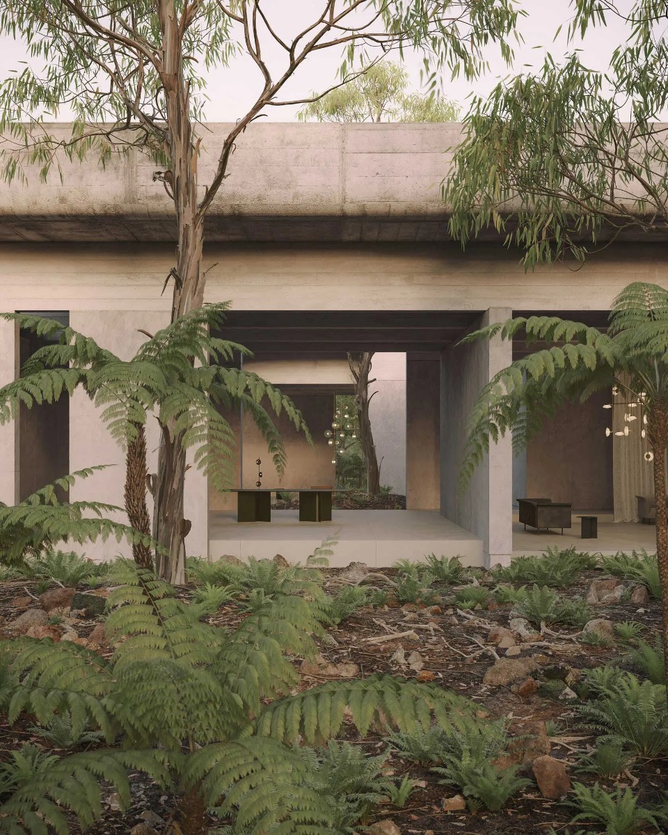 Ross Gardam New Pavilion Digital Space Furniture Lighting Visuals Mr P Studio Yellowtrace 08