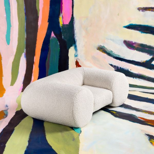 EXTRA LOW ROLLED BACK lounge