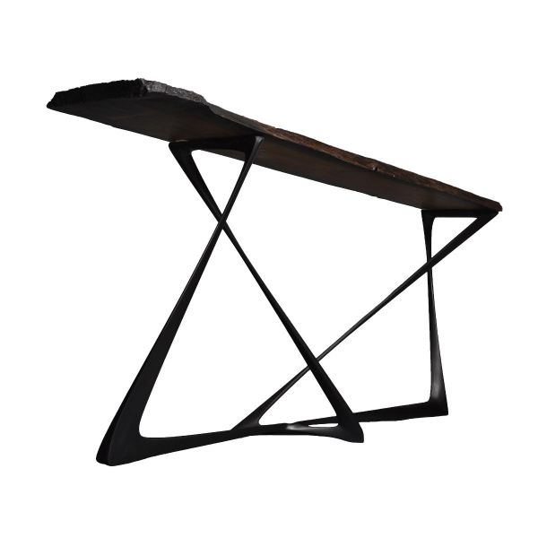 Bog Oak Slab Console