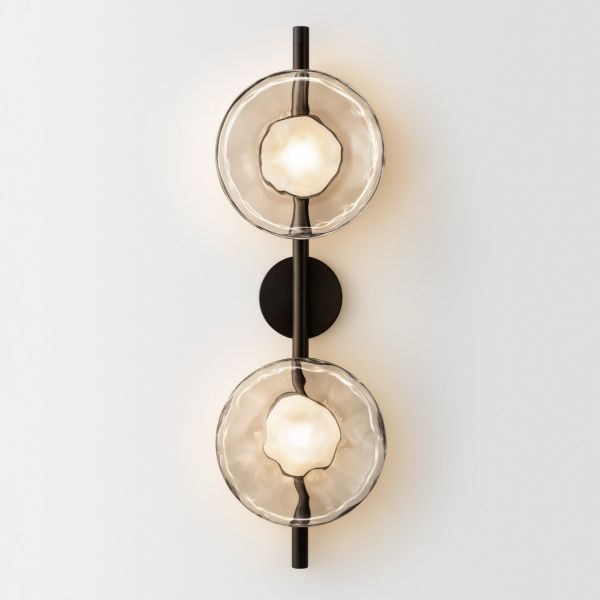 Ceto Offset Wall Light Double
