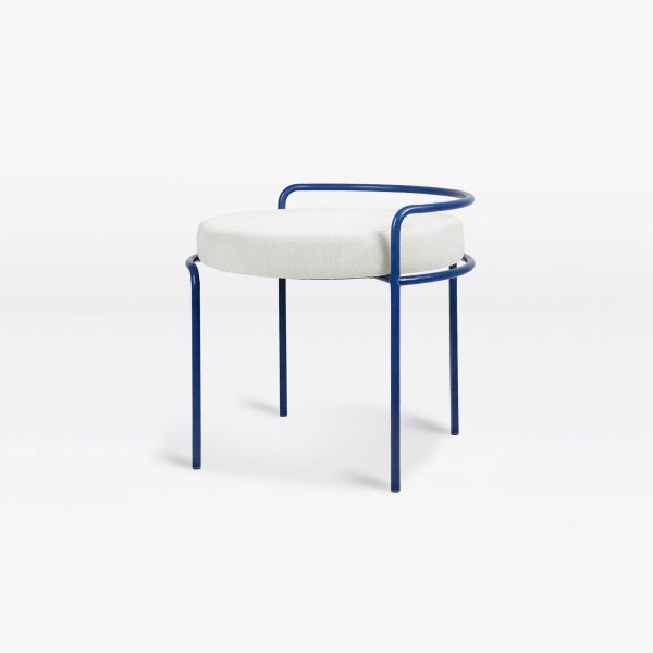 LEATHER WRAPPED stool