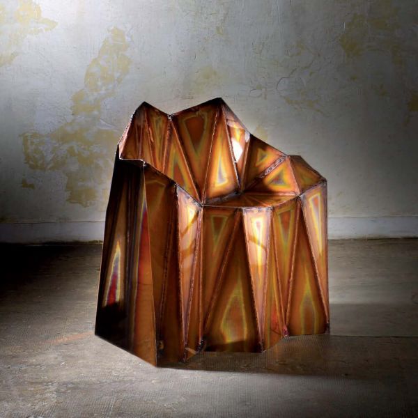 Spiral Column Bookshelf by Julian Mayor