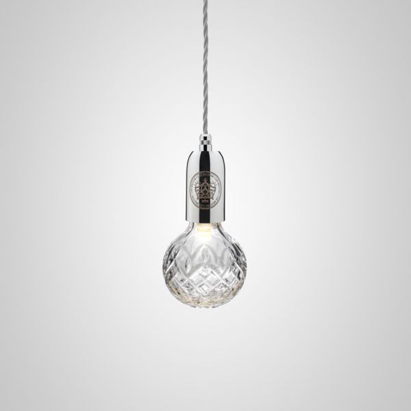 Clear Crystal Bulb and & Pendant by Lee Broom