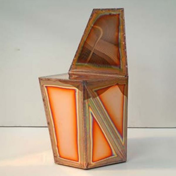 Hex Dining Chair Copper