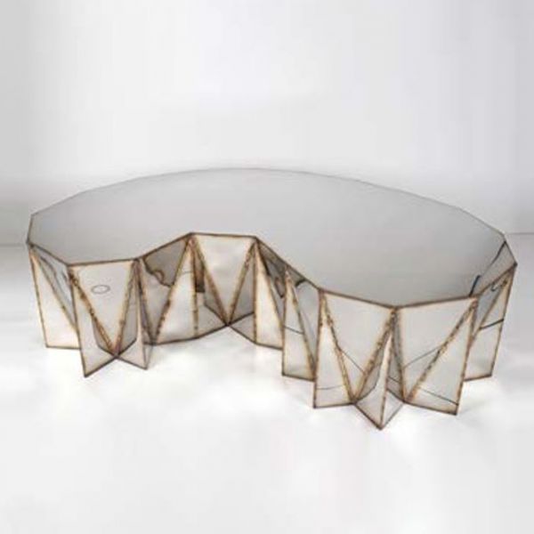 Jagged Edge Kidney Table