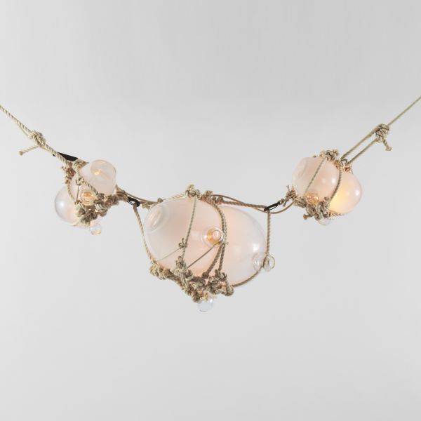 Knotty Bubbles Chain Chandelier