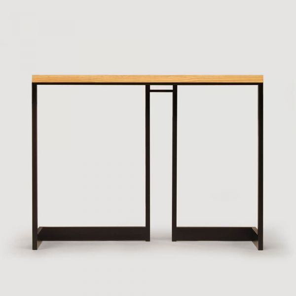 Wishbone Slab Top High Table