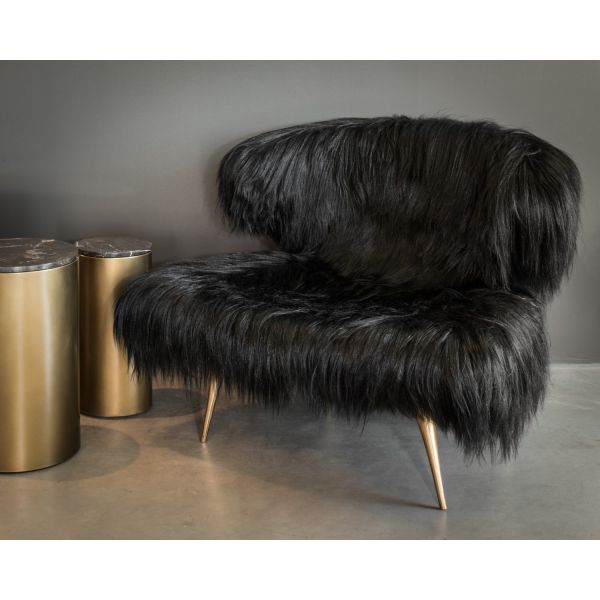 woolly bella with wood legs by videre licet