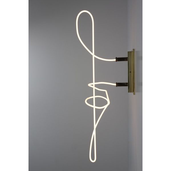 Neon Line Study Sconce (A)
