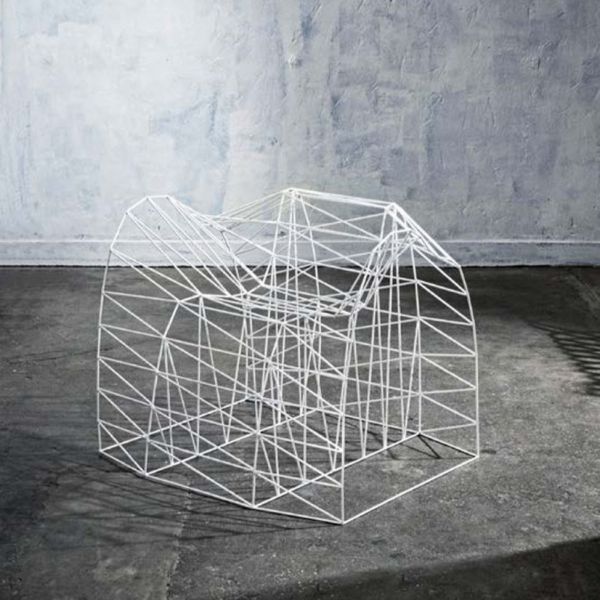 Organic Loop Chair Wire Frame