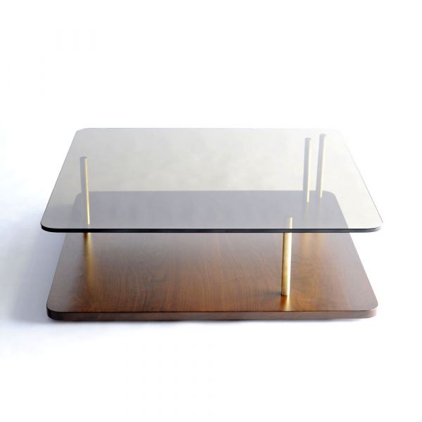 Points of Interest Coffee Table - Square