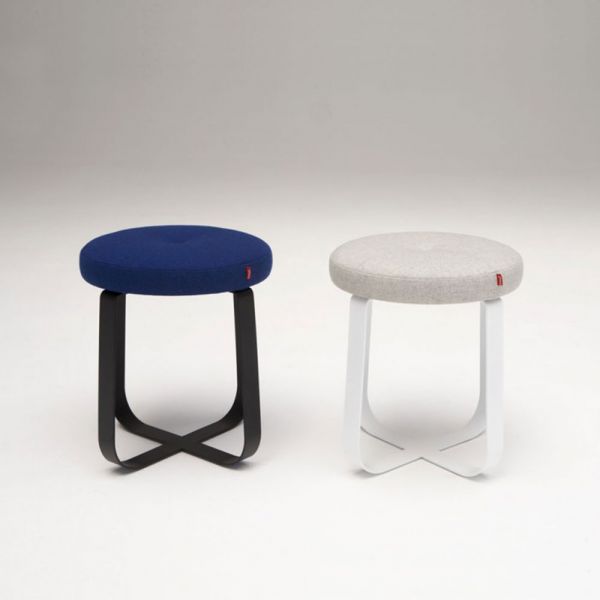 Primi Low Stool - Upholstered Top