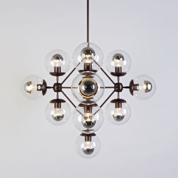 Modo Chandelier - Diamond, 13 Globes