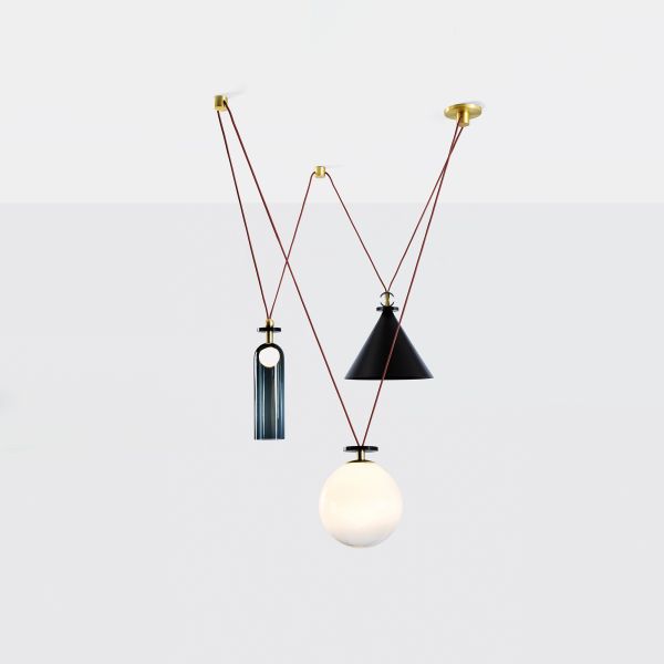 Shape Up 3-Piece Chandelier