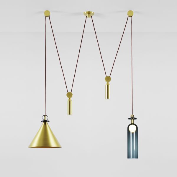 Shape Up Double Pendant