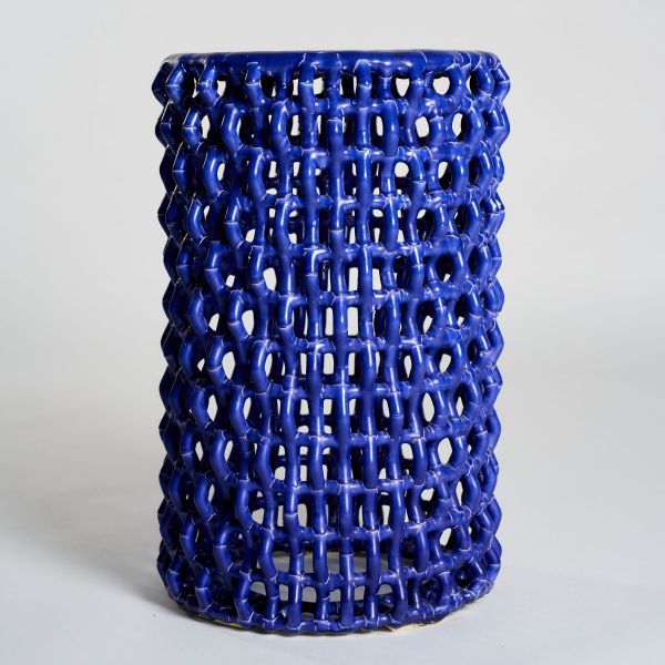 Rhombus Table Cobalt
