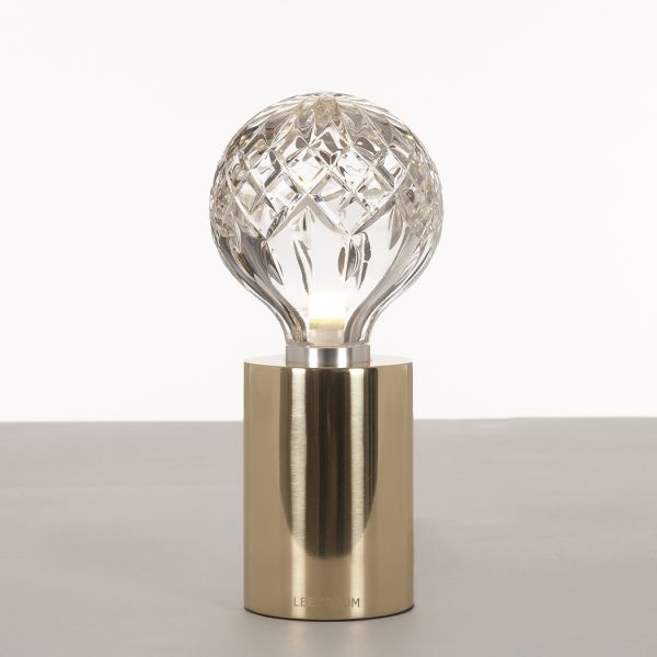 Clear Crystal Bulb Table Lamp by Lee Broom