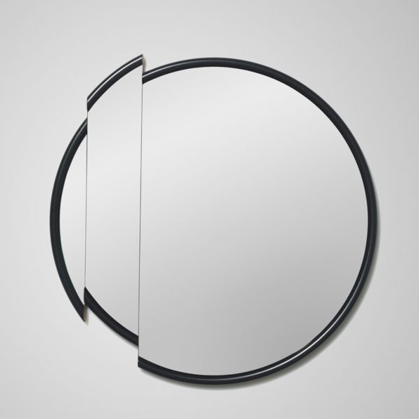 Split Mirror Round by Lee Broom
