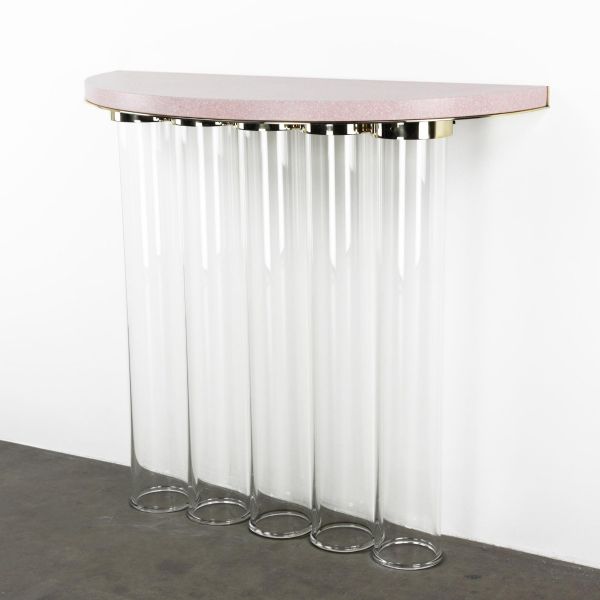 Half Moon Demilune Console