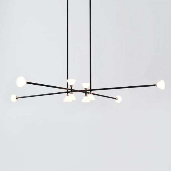Apollo Chandelier - 10 Lights - Horizontal