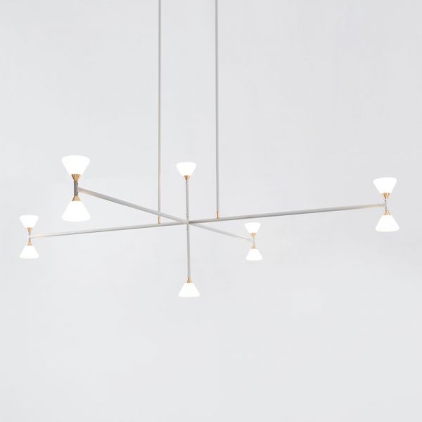 Apollo Chandelier - 10 Lights - Vertical