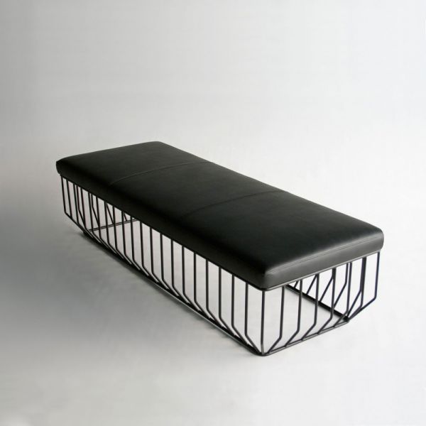 Wired Bench - Upholstered Top