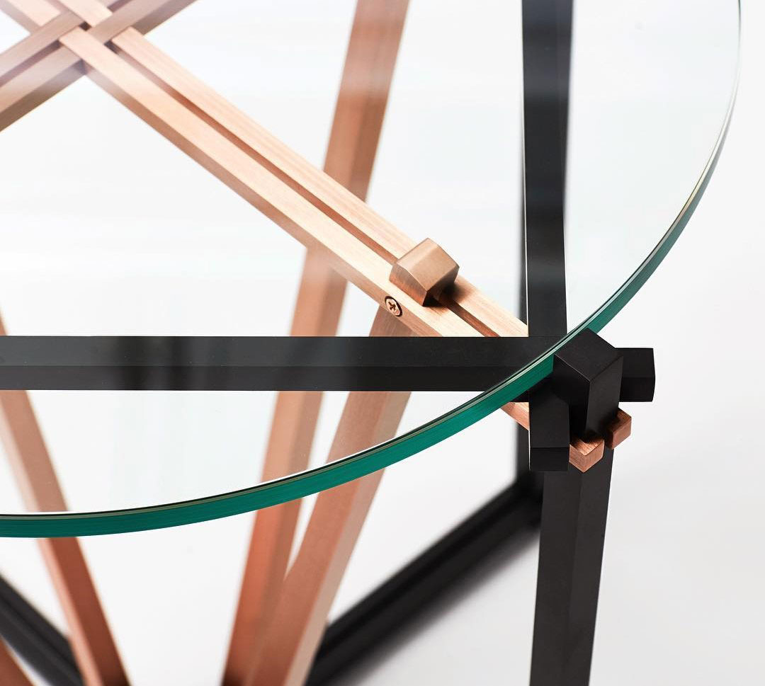 Detail of Tensegrity Table Top Detail of Tensegrity Table Top